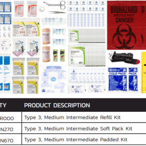 mud creek medics f785r000 refill type 3 medium intermediate