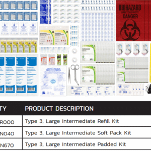 mud creek medics f786r000 refill type 3 large intermediate