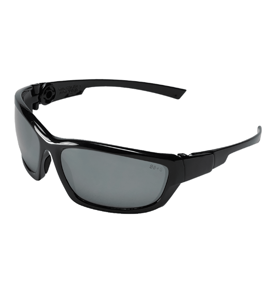 mud creek medics safety products 0014 vibe safety glasses silver mirror