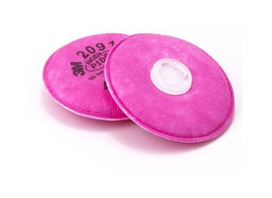 3m 2091 p100 particulate filters pair mud creek medics